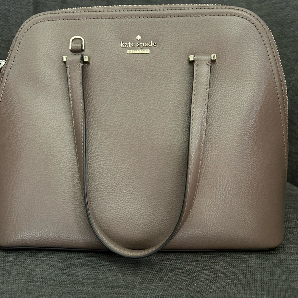 Kate Spade Patterson Satchel taupe